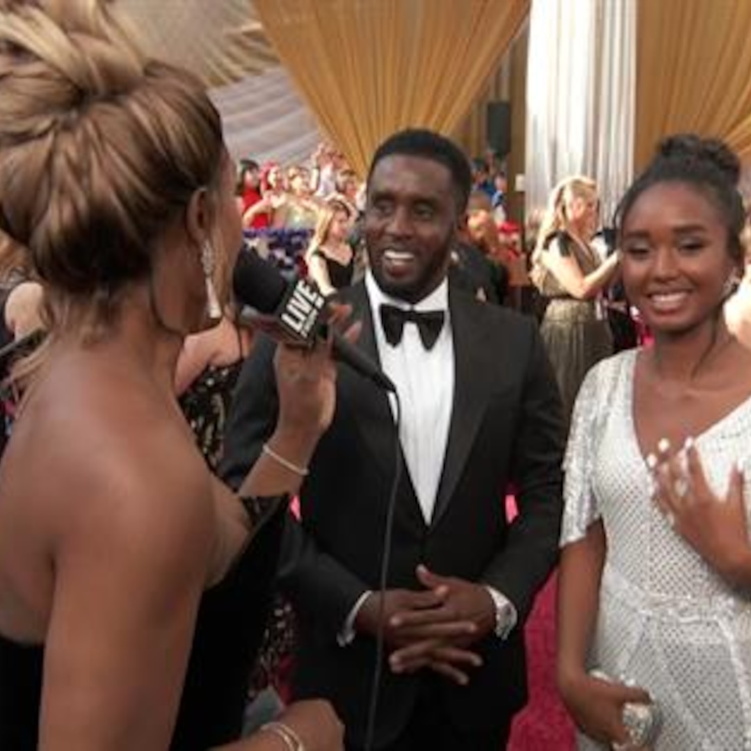 Sean "Diddy" Combs Left SPEECHLESS on Oscars 2022 Red Carpet